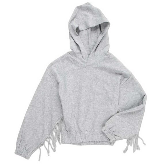 Tolie & Toy Other - Tolie & Toy Girl's Fringed Hooidie Size L/14 (202)